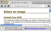Download im Hintergrund in Chrome